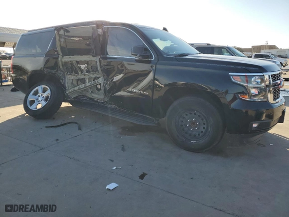 2018 Chevrolet Suburban LT with VIN 1GNSCHKC8JR395796, listed as a Copart auction lot 41678135 with 134,075 mi miles and Salvage Title. Bid and sale history available at carsss.com. Image 4.