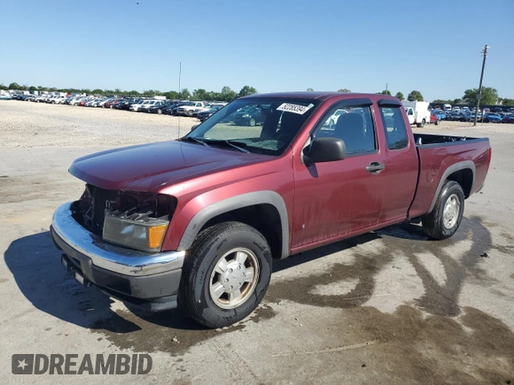 2007 GMC Canyon SLE1 with VIN 1GTCS199478216394, listed as a Copart auction lot 52285394 with 179,816 mi miles and Salvage Title. Bid and sale history available at carsss.com. Image 1.