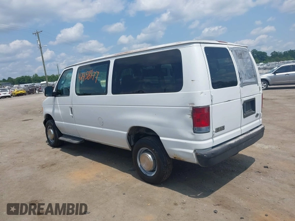 2003 Ford Econoline Passenger XL z VIN 1FBNE31L23HA12422, wystawiony jako IAAI lot #42458177 z przebiegiem 121 505 mil mil oraz . Historia ofert i sprzedaży dostępna na DreamBid. Obrazek 3.