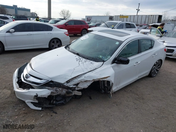 2016 Acura ILX w/Premium/A-SPEC Pkg with VIN 19UDE2F86GA003244, listed as a IAAI auction lot 41715625 with 71,530 mi miles. Bid and sale history available at carsss.com. Image 20.