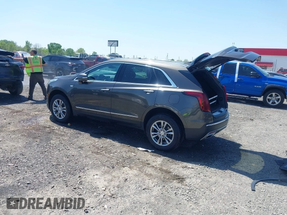 2020 Cadillac XT5 Premium Luxury FWD with VIN 1GYKNCRS0LZ220006, listed as a IAAI auction lot 41985265 with 47,464 mi miles and . Bid and sale history available at carsss.com. Image 3.