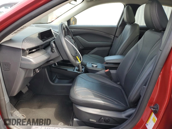 2023 Ford Mustang Mach-E Premium with VIN 3FMTK3R70PMA40851, listed as a Copart auction lot 55997745 with 9,754 mi miles and Salvage title. Bid and sale history available at DreamBid. Image 7.