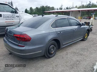 2017 Volkswagen Passat SE with VIN 1VWBT7A30HC037641, listed as a IAAI auction lot 42561616 with 119,614 mi miles and . Bid and sale history available at DreamBid. Image 4.