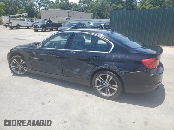 2015 BMW 3 Series 328i with VIN WBA3C1C5XFK118049, listed as a Copart auction lot 60166745 with 145,645 mi miles and Salvage title. Bid and sale history available at DreamBid. Image 2.