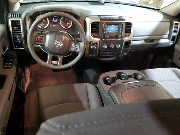 2019 Ram 1500 Classic Big Horn with VIN 1C6RR7LT8KS714887, listed as a Copart auction lot 48855815 with 77,214 mi miles and Salvage Title. Bid and sale history available at carsss.com. Image 8.