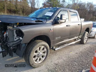 2023 Ram 2500 Big Horn with VIN 3C6UR5DL6PG519124, listed as a IAAI auction lot 41851548 with 10,334 mi miles. Bid and sale history available at carsss.com. Image 17.
