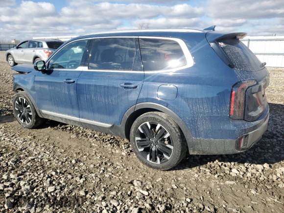 2023 Kia Telluride SX Prestige X-Line with VIN 5XYP5DGC9PG341456, listed as a Copart auction lot 43687805 with 16,921 mi miles and Salvage title. Bid and sale history available at DreamBid. Image 2.