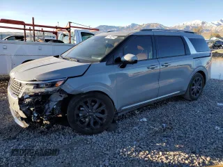 2024 Kia Carnival SX Prestige with VIN KNDNE5H34R6420082, listed as a Copart auction lot 81192214 with 7,736 mi miles and Salvage Title. Bid and sale history available at carsss.com. Image 1.