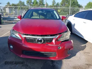2011 Lexus CT 200h with VIN JTHKD5BH1B2032281, listed as a IAAI auction lot 42631957 with 180,551 mi miles and . Bid and sale history available at DreamBid. Image 12.