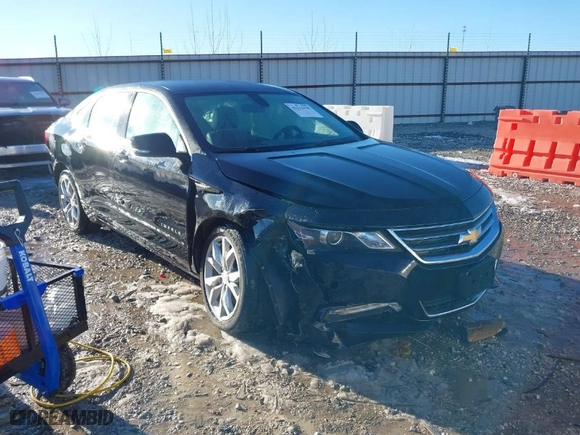 2018 Chevrolet Impala LT with VIN 2G1105SA1J9163330, listed as a IAAI auction lot 41332330 with 161,540 mi miles. Bid and sale history available at carsss.com. Image 1.