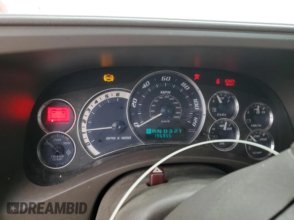 2002 Cadillac Escalade z VIN 1GYEK63N82R235118, wystawiony jako Copart lot #82691054 z przebiegiem 196 955 mil mil oraz Szkoda całkowita • Salvage title. Historia ofert i sprzedaży dostępna na DreamBid. Obrazek 9.