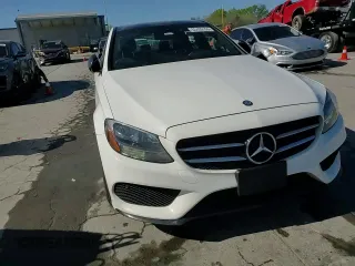 2017 Mercedes-Benz C 300 with VIN WDDWF4KB8HR214942, listed as a Copart auction lot 53439155 with 112,240 mi miles and Salvage Title. Bid and sale history available at carsss.com. Image 13.