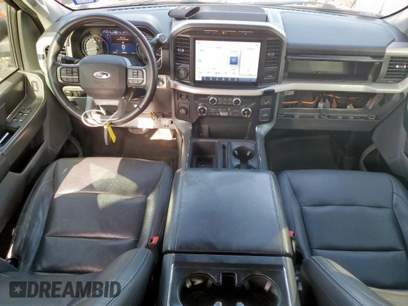2021 Ford F-150 XL with VIN 1FTEW1C53MKD32347, listed as a Copart auction lot 59363075 with 111,827 mi miles and Salvage title. Bid and sale history available at DreamBid. Image 8.