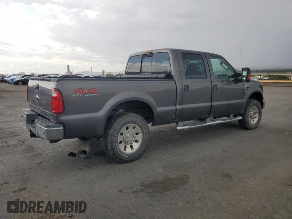 2008 Ford F-250 XL with VIN 1FTSW21R68ED41921, listed as a Copart auction lot 59634605 with 93,599 mi miles and Clean title. Bid and sale history available at DreamBid. Image 3.