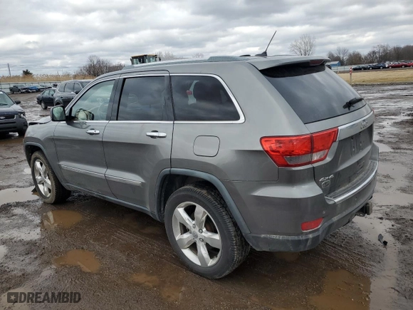 2012 Jeep Grand Cherokee Overland with VIN 1C4RJFCG3CC132303, listed as a Copart auction lot 47980335 with 113,598 mi miles and Salvage Title. Bid and sale history available at carsss.com. Image 2.