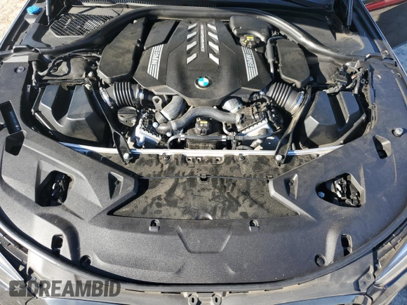 2019 BMW 8 Series M850i xDrive with VIN WBABC4C50KBJ35899, listed as a Copart auction lot 74049574 with 60,220 mi miles and Salvage Title. Bid and sale history available at carsss.com. Image 11.