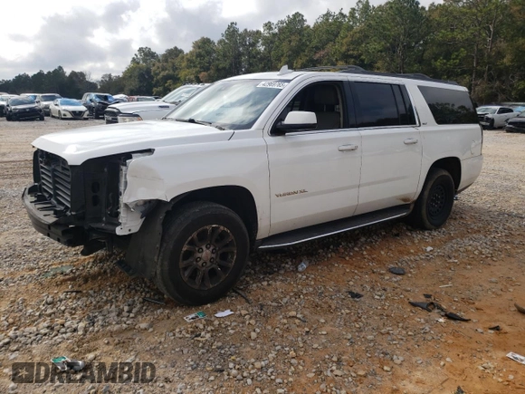 2017 GMC Yukon XL SLT with VIN 1GKS1GKC3HR224610, listed as a Copart auction lot 42969765 with 162,465 mi miles and Salvage Title. Bid and sale history available at DreamBid. Image 1.