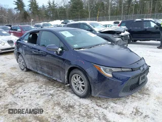 2022 Toyota Corolla Hybrid LE with VIN JTDEAMDEXNJ048722, listed as a IAAI auction lot 41383037 with 72,878 mi miles. Bid and sale history available at carsss.com. Image 1.