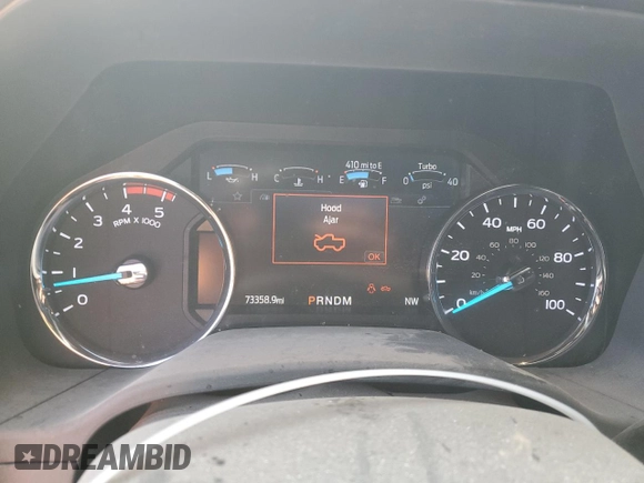 2022 Ford F-350 XL с VIN 1FT8W3BT4NEF25129, выставлен на аукционе Copart как лот 56142935 с пробегом 73 358 миль миль и Списание • Salvage title. История ставок и продаж доступна на DreamBid. Изображение 9.