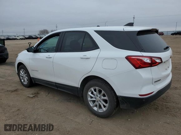 2021 Chevrolet Equinox LS with VIN 3GNAX5EVXMS173340, listed as a Copart auction lot 43257585 with 76,384 mi miles and Clean title. Bid and sale history available at DreamBid. Image 2.