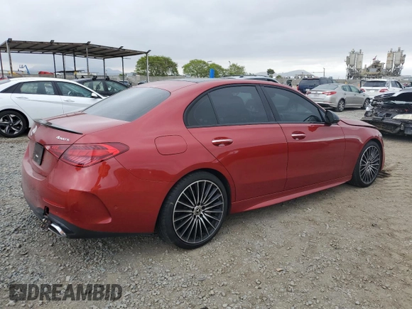 2023 Mercedes-Benz C 300 с VIN W1KAF4HB5PR080665, выставлен на аукционе Copart как лот 55950855 с пробегом 61 804 миль миль и Списание • Salvage title. История ставок и продаж доступна на DreamBid. Изображение 3.
