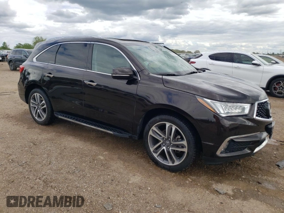 2018 Acura MDX Advance с VIN 5J8YD4H94JL000943, выставлен на аукционе Copart как лот 57906645 с пробегом 80 251 миль миль и Списание • Salvage title. История ставок и продаж доступна на DreamBid. Изображение 4.