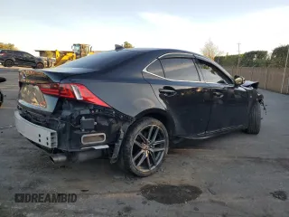 2014 Lexus IS 250 with VIN JTHBF1D22E5040873, listed as a Copart auction lot 87963265 with 124,831 mi miles and Salvage Title. Bid and sale history available at carsss.com. Image 3.