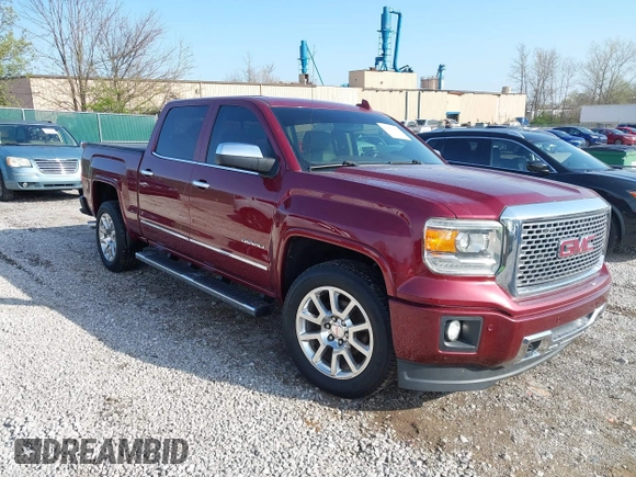 2015 GMC Sierra 1500 Denali with VIN 3GTU2WEC6FG187427, listed as a IAAI auction lot 41874355 with 166,913 mi miles and . Bid and sale history available at DreamBid. Image 1.