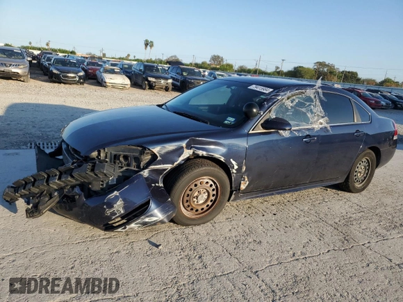 2010 Chevrolet Impala Police Police z VIN 2G1WD5EM4A1131907, wystawiony jako Copart lot #79415984 z przebiegiem 79 071 mil mil oraz Szkoda całkowita • Salvage title. Historia ofert i sprzedaży dostępna na DreamBid. Obrazek 1.