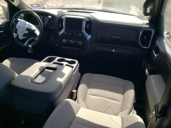 2019 Chevrolet Silverado 1500 LT with VIN 3GCPWCEK8KG132205, listed as a Copart auction lot 76634074 with 176,251 mi miles and Salvage Title. Bid and sale history available at carsss.com. Image 8.