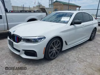 2019 BMW 5 Series 540i with VIN WBAJE5C54KWW08398, listed as a IAAI auction lot 42477384 with 48,936 mi miles and . Bid and sale history available at DreamBid. Image 2.