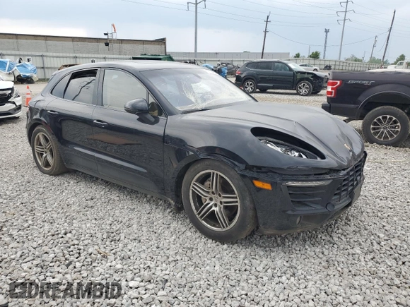 2015 Porsche Macan S with VIN WP1AB2A50FLB58798, listed as a Copart auction lot 59753495 with 173,577 mi miles and Salvage title. Bid and sale history available at DreamBid. Image 4.