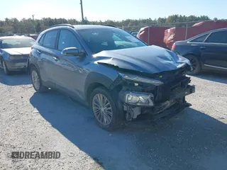 2018 Hyundai Kona SEL with VIN KM8K22AA2JU132849, listed as a IAAI auction lot 41812377 with 86,207 mi miles and . Bid and sale history available at DreamBid. Image 1.