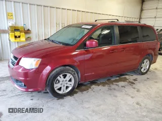 2011 Dodge Grand Caravan Crew with VIN 2D4RN5DG9BR606602, listed as a Copart auction lot 69881504 with 129,575 mi miles and Salvage Title. Bid and sale history available at DreamBid. Image 1.