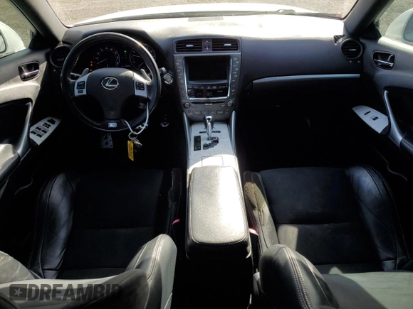 2012 Lexus IS 350 with VIN JTHBE5C29C5029765, listed as a Copart auction lot 41739515 with 135,099 mi miles and Salvage title. Bid and sale history available at DreamBid. Image 8.