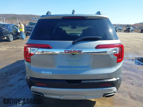 2023 GMC Acadia SLT with VIN 1GKKNUL49PZ213426, listed as a IAAI auction lot 41725515 with 38,038 mi miles and . Bid and sale history available at DreamBid. Image 16.