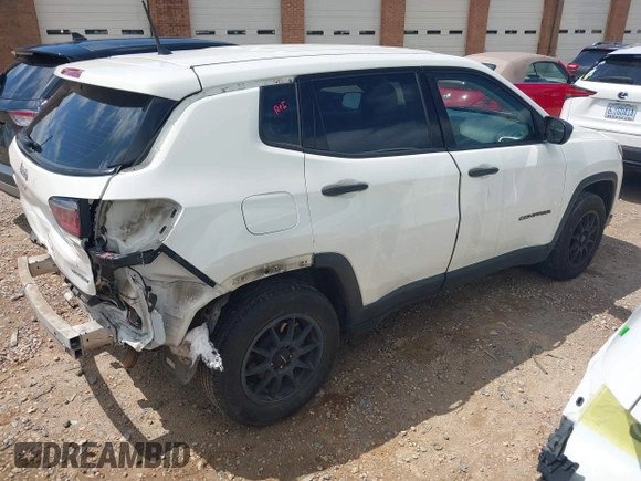 2018 Jeep Compass Sport с VIN 3C4NJCABXJT123085, выставлен на аукционе IAAI как лот 42321682 с пробегом 96 813 миль миль и . История ставок и продаж доступна на DreamBid. Изображение 4.