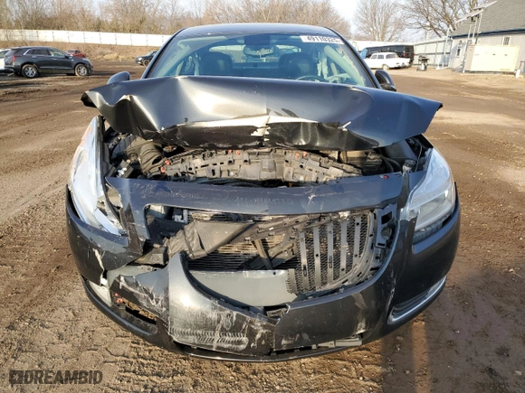 2012 Buick Regal Premium 1 with VIN 2G4GS5EK0C9128941, listed as a Copart auction lot 49110325 with 145,693 mi miles and Salvage Title. Bid and sale history available at carsss.com. Image 5.
