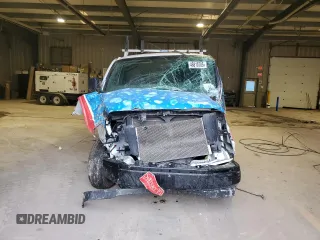 2019 Chevrolet Express Cargo with VIN 1GCWGAFP1K1170896, listed as a Copart auction lot 46810785 with Not provided miles and Salvage title. Bid and sale history available at DreamBid. Image 5.