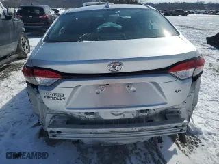2021 Toyota Corolla LE with VIN 5YFEPMAE4MP165435, listed as a Copart auction lot 45597615 with 86,922 mi miles and Salvage Title. Bid and sale history available at carsss.com. Image 6.