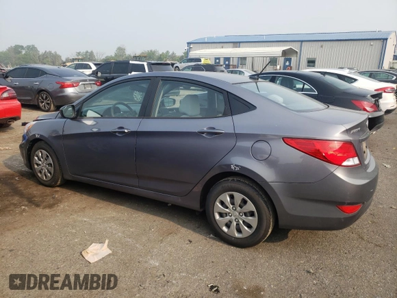 2017 Hyundai Accent SE with VIN KMHCT4AE8HU292258, listed as a Copart auction lot 58053353 with 26,635 mi miles. Bid and sale history available at carsss.com. Image 2.