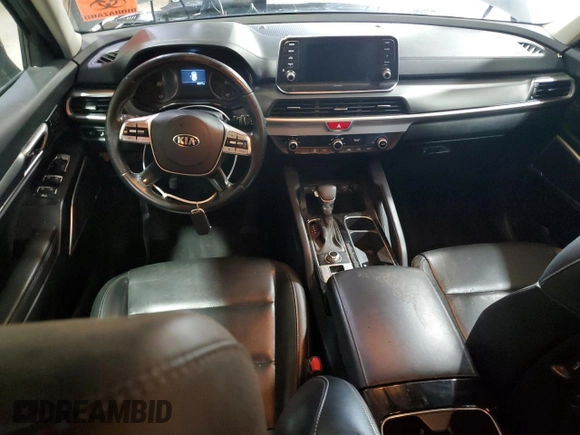 2020 Kia Telluride LX with VIN 5XYP2DHC7LG070687, listed as a Copart auction lot 55473535 with 42,571 mi miles and Clean title. Bid and sale history available at DreamBid. Image 8.