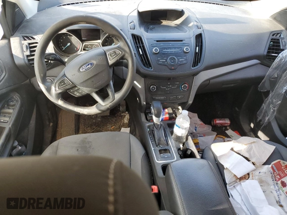 2017 Ford Escape S with VIN 1FMCU0F73HUC92829, listed as a Copart auction lot 61669875 with 100,339 mi miles and Salvage title. Bid and sale history available at DreamBid. Image 8.