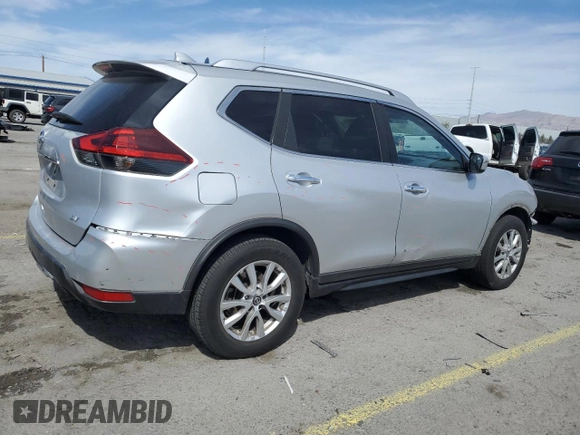 2018 Nissan Rogue SV with VIN KNMAT2MT7JP506803, listed as a Copart auction lot 52461435 with 145,399 mi miles and Salvage Title. Bid and sale history available at carsss.com. Image 3.