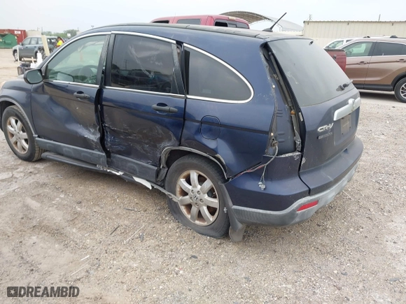 2007 Honda CR-V EX with VIN JHLRE38527C020417, listed as a IAAI auction lot 41964093 with 214,037 mi miles. Bid and sale history available at carsss.com. Image 3.