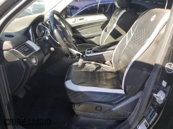 2015 Mercedes-Benz M ML 350 with VIN 4JGDA5JB1FA601587, listed as a Copart auction lot 46361785 with 140,942 mi miles and Salvage Title. Bid and sale history available at carsss.com. Image 7.