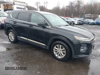 2019 Hyundai Santa Fe SE with VIN 5NMS23AD8KH008680, listed as a IAAI auction lot 42023218 with 67,745 mi miles and . Bid and sale history available at DreamBid. Image 1.
