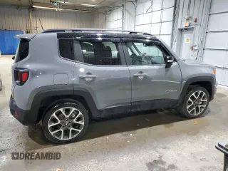 2022 Jeep Renegade Limited with VIN ZACNJDD12NPN47797, listed as a Copart auction lot 75655764 with 15,623 mi miles and Salvage title. Bid and sale history available at DreamBid. Image 3.