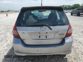 2008 Honda Fit Sport with VIN JHMGD37668S060698, listed as a Copart auction lot 53722995 with 204,346 mi miles and Salvage Title. Bid and sale history available at carsss.com. Image 6.