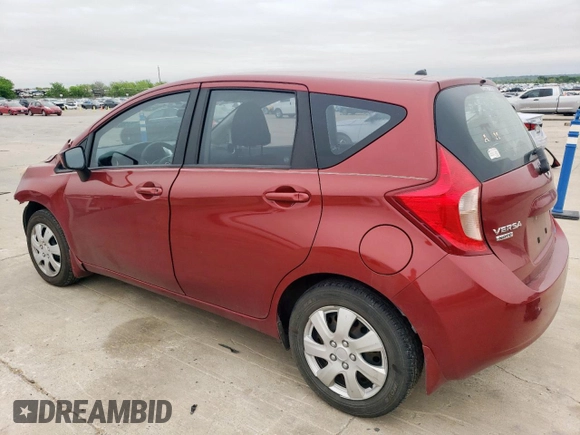 2016 Nissan Note S Plus with VIN 3N1CE2CP0GL365586, listed as a Copart auction lot 51807465 with 108,312 mi miles and Salvage Title. Bid and sale history available at DreamBid. Image 2.